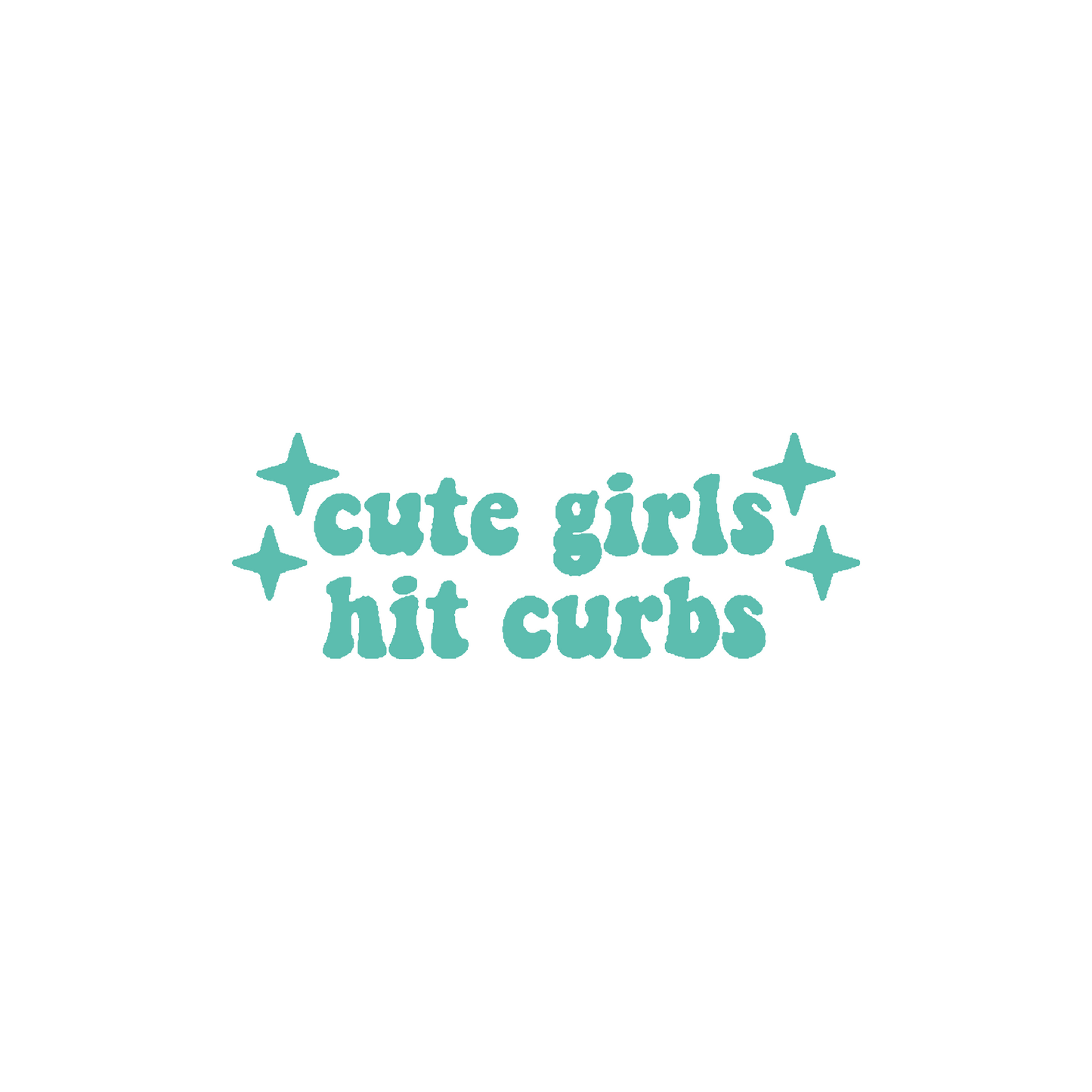 CUTE GIRLS HIT CURBS
