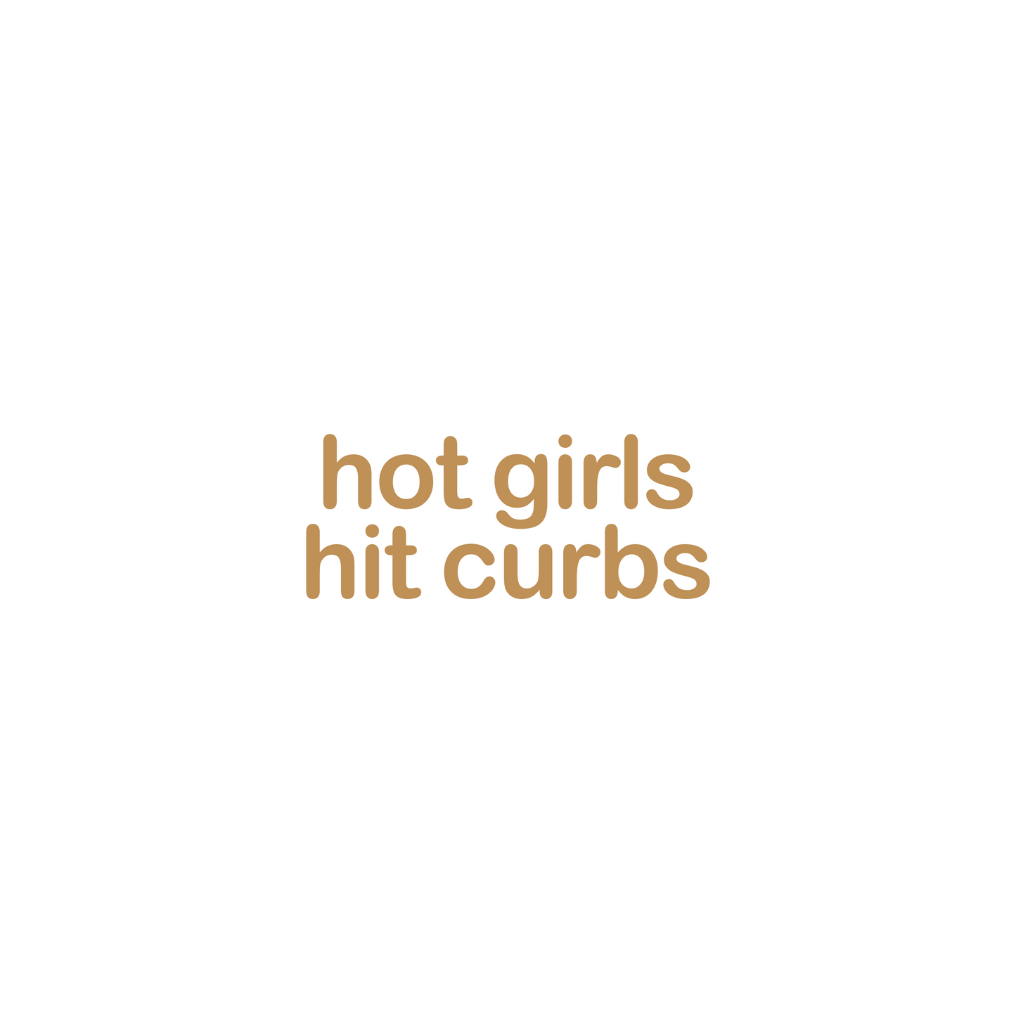 hot girl hit curbs