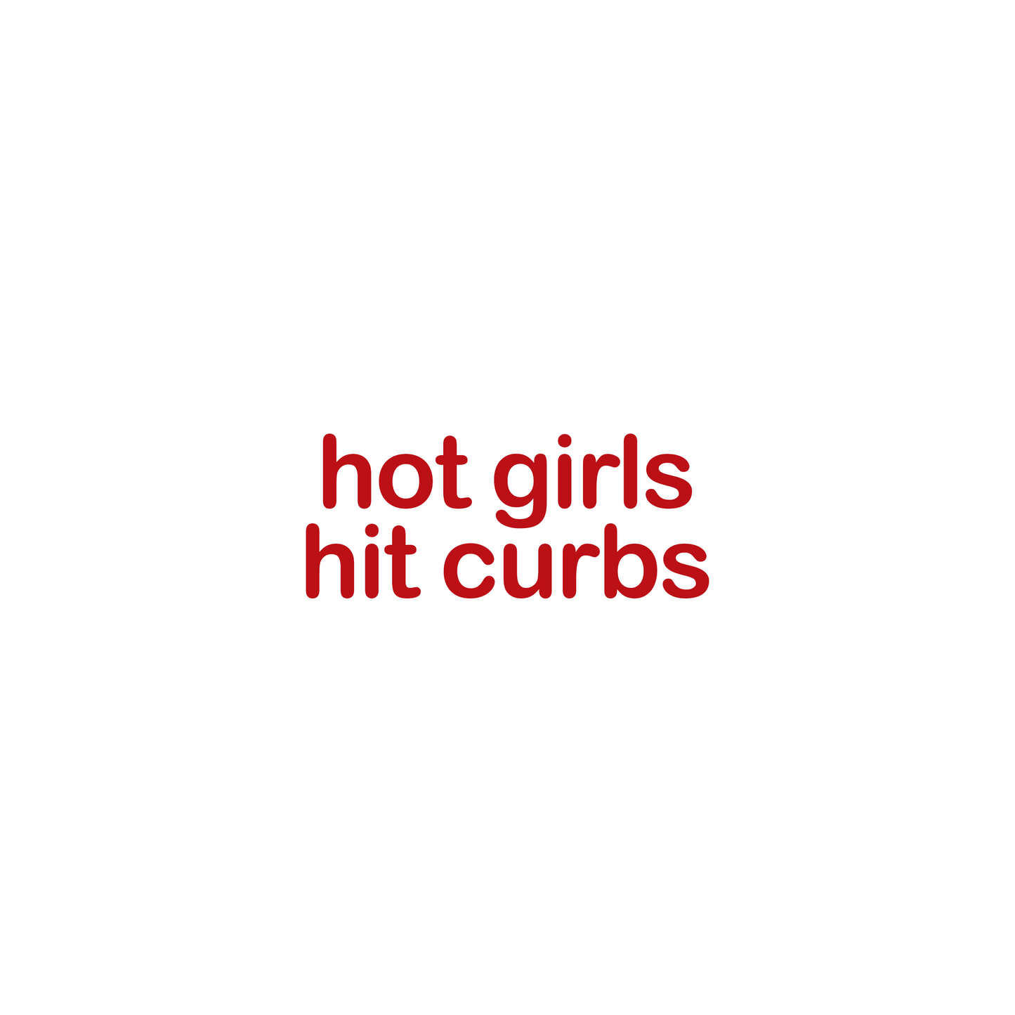 hot girl hit curbs