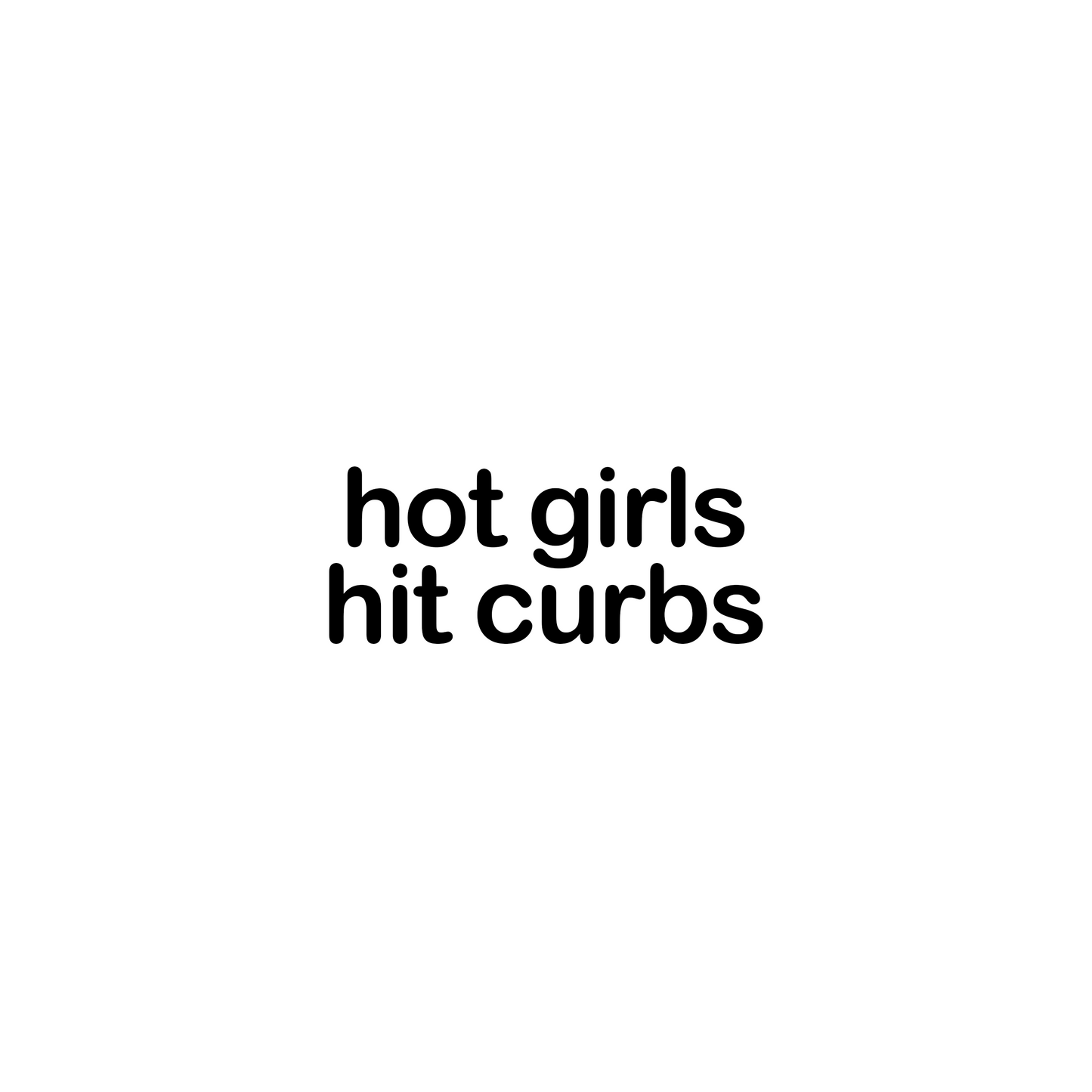 hot girl hit curbs